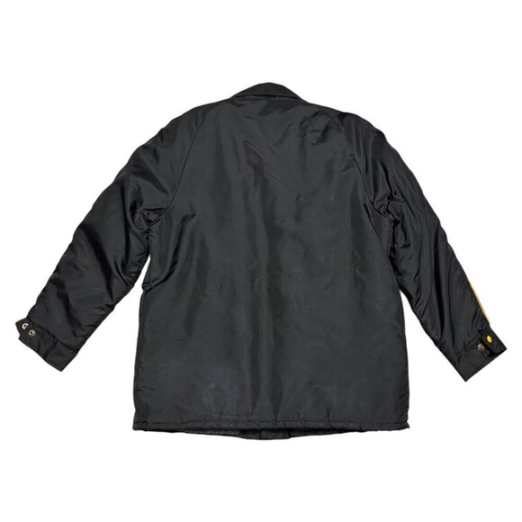 Vintage Black and Yellow Union winter coat - Picture 5 of 6